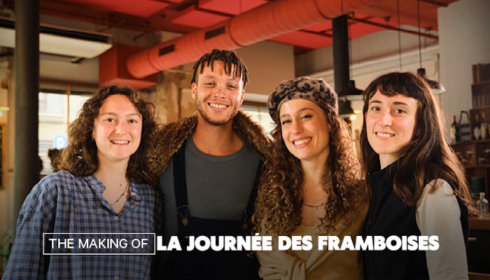 Behind The Scenes: La Journée des Framboises Behind The Scenes: La Journée des Framboises