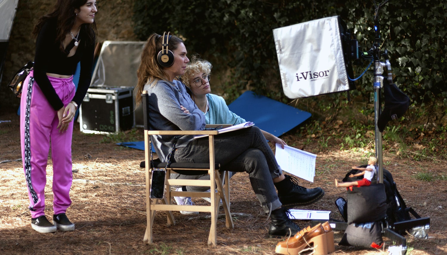 Behind the scenes: Three Behind the scenes: Three