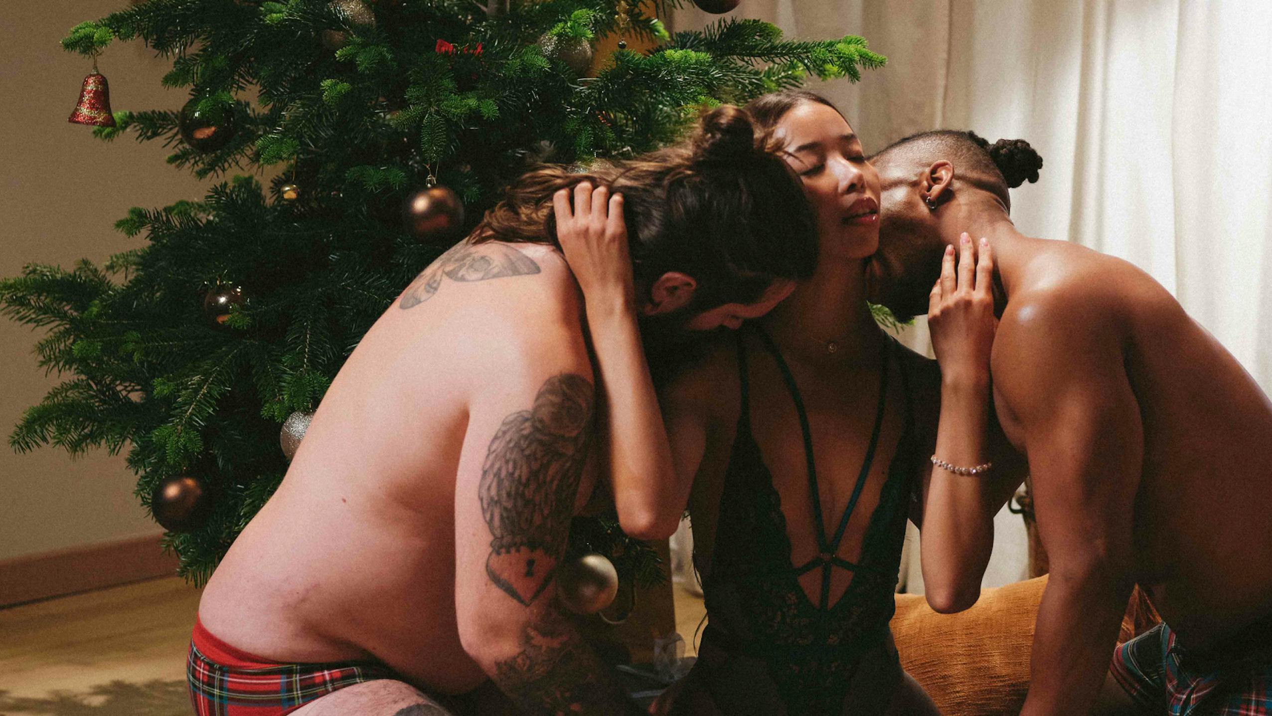 Trailer Underneath the Christmas Tree Trailer Underneath the Christmas Tree