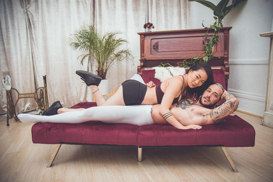 Underneath Their Nylon Leotards