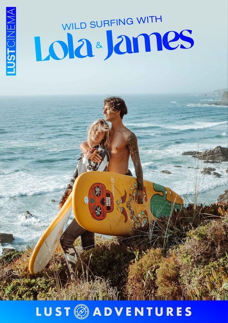 Wild Surfing With Lola and James